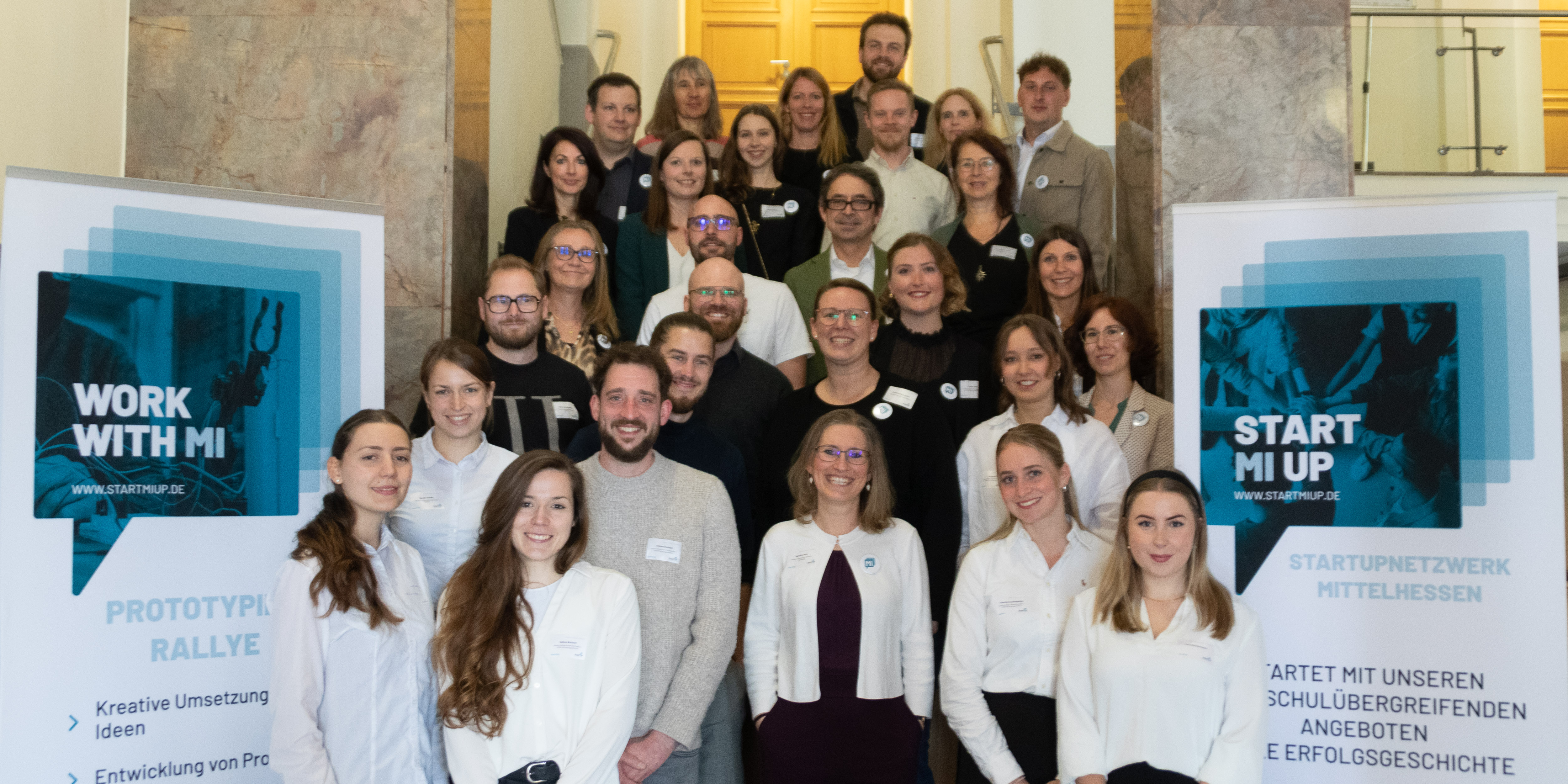Foto: StartMiUp/Stefan Lueder Das Team hinter StartMiUp. Foto: StartMiUp/Stefan Lueder